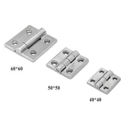 40*40mm hochfeste harte Beanspruchung SS304 lagert 180 Grad für Boots-Marinesoldaten schwenkbar