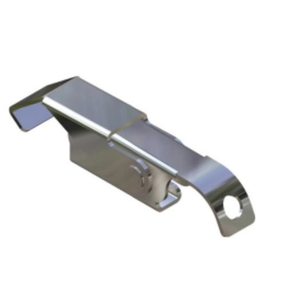 Silberner Edelstahl über Mittelklinken-Befestiger 95*18*1.5mm für Form-Maschine