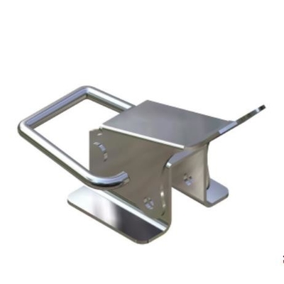 Spezielle geformte galvanisieren Edelstahl-Schnallen-Toggle-Klinke Soems Galvenized-Ende
