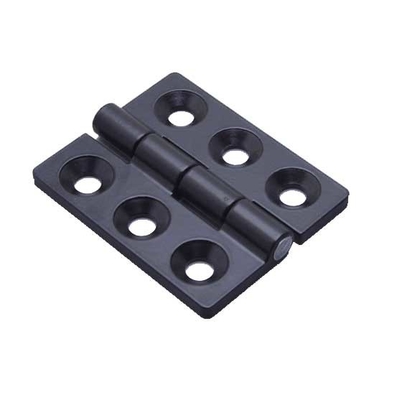 79*65mm schwarze Zinklegierung Hochleistungsscharnier-Tür-Scharnier-Anti-Erosion