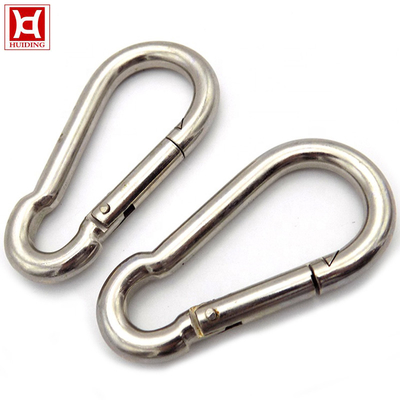 M5 Carabiner 304 Antikorrosion der Frühlings-Edelstahl-Karabinerhaken-5x50mm