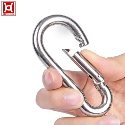 M4 Carabiner 316 Edelstahl-Karabinerhaken, die Oberfläche galvanisieren
