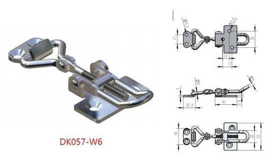 Großer Chrome überzogener Metallknebel verriegeln 304 316 geformtes, die Y Rod For Vehicle verlegte