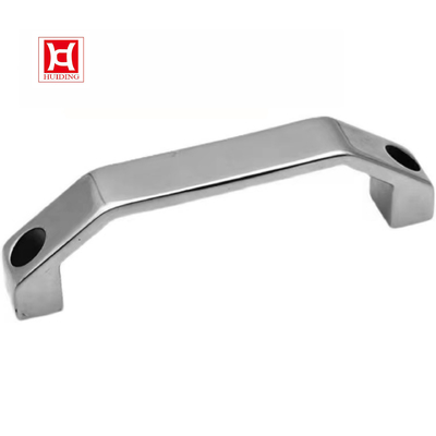 Durchgangslöcher ohne Gewinde 304 Edelstahl Polierter industrieller Gussgriff L30202