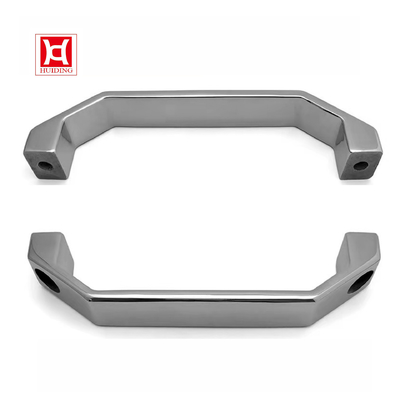 Durchgangslöcher ohne Gewinde 304 Edelstahl Polierter industrieller Gussgriff L30202