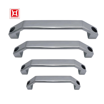 Durchgangslöcher ohne Gewinde 304 Edelstahl Polierter industrieller Gussgriff L30202
