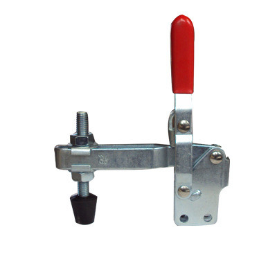 Vertikale schnelle Freigabe HD-12137 Toggle-Klammernstahl mit rotem Gummigriff niederhalten