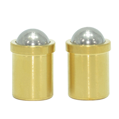 Messingstoß-Sitz-Frühlings-Ball-Kolben mit Sperrung